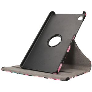 iMoshion Coque tablette Design rotatif à 360° Galaxy Tab A7 Lite - Blossom Watercolor Black