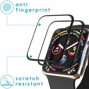 iMoshion ﻿Protection d'écran 2-Pack Apple Watch Series 1-7 / SE - 40mm
