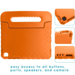iMoshion Coque kidsproof avec poignée Galaxy Tab A7 Lite - Orange