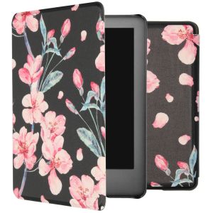 iMoshion ﻿Coque à rabat design Slim Hard pour  Kindle 10 - Blossom