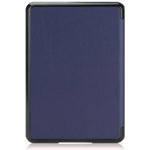 iMoshion ﻿Slim Hard Sleepcover Kindle Paperwhite 4 - Bleu foncé
