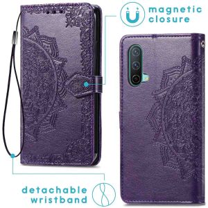 iMoshion Etui de téléphone portefeuille OnePlus Nord CE 5G - Violet