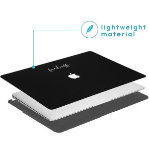 iMoshion Coque Laptop pour MacBook Air 13 pouces (2008-2017) - A1369 /  A1466 - Noir