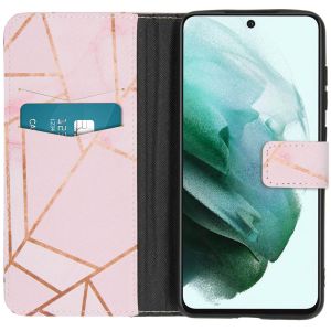 iMoshion Coque silicone design Galaxy S21 FE - Pink Graphic