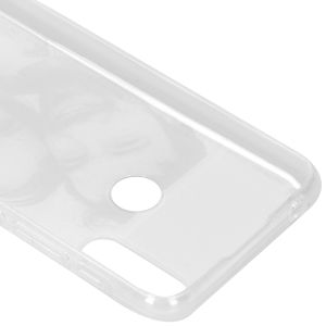 Concevez votre propre coque en gel Motorola Moto E7i Power - Transparent