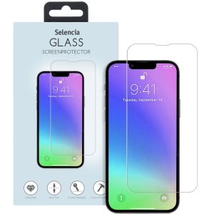 Selencia Protection d'écran en verre trempé pour iPhone 13 Mini