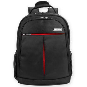 Accezz Business Series Laptop Backpack - Sac à dos pour ordinateur portable - Convient aux ordinateurs portables jusqu'a 15,6 pouces - Noir