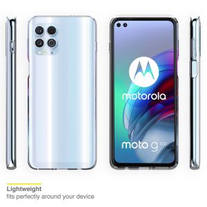 Accezz Coque Clear Motorola Moto G100 - Transparent