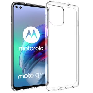 Accezz Coque Clear Motorola Moto G100 - Transparent