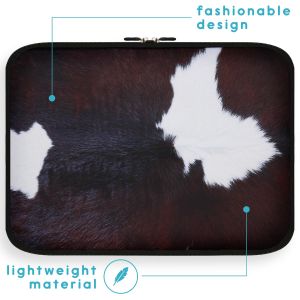 iMoshion Universele Design Sacoche 13 pouces - Happy Cow