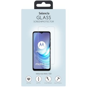 Selencia Protection d'écran en verre trempé Motorola Moto G50