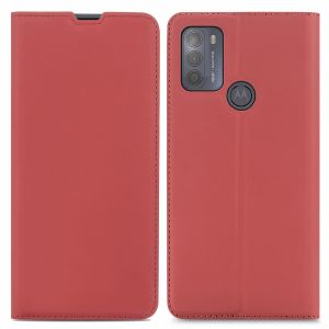 iMoshion Étui de téléphone Slim Folio Motorola Moto G50 - Rouge