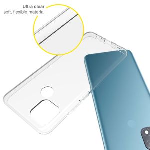 Accezz Coque Clear Oppo A15 - Transparent