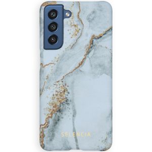 Selencia Coque Maya Fashion Samsung Galaxy S21 FE - Marble Stone
