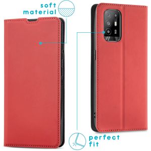 iMoshion Étui de téléphone Slim Folio Oppo A94 (5G) - Rouge