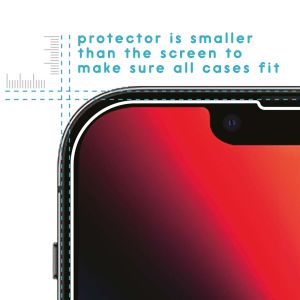 iMoshion Protection d'écran Film 3pack iPhone 13 Pro Max / 14 Plus