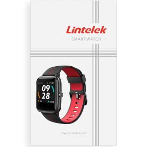 Lintelek Smartwatch ID205G - Noir / Rouge