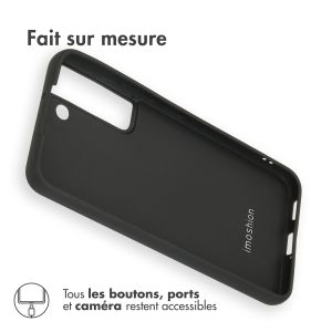 iMoshion Coque Couleur Samsung Galaxy S22 - Noir