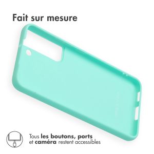 iMoshion Coque Couleur Samsung Galaxy S22 - Vert