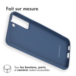 iMoshion Coque Couleur Samsung Galaxy S22 Plus - Bleu foncé