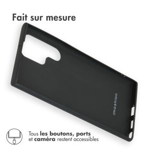 iMoshion Coque Couleur Samsung Galaxy S22 Ultra - Noir