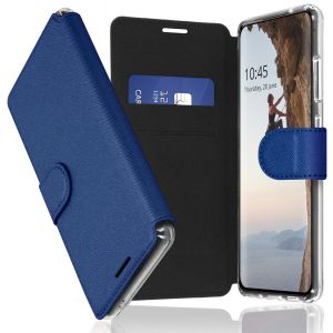 Accezz Étui de téléphone Xtreme Wallet Samsung Galaxy S22 Ultra - Bleu foncé