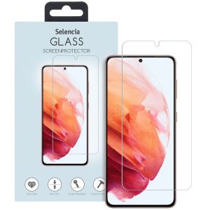 Selencia Protection d'écran en verre trempé pour Samsung Galaxy S22 / S23