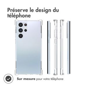 iMoshion Coque antichoc Samsung Galaxy S22 Ultra - Transparent