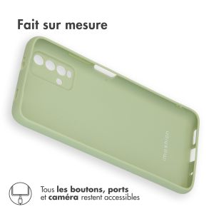 iMoshion Coque Couleur Xiaomi Redmi 9T - Olive Green