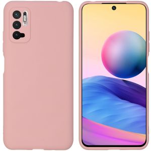 iMoshion Coque Couleur Xiaomi Redmi Note 10 (5G) - Dusty Pink