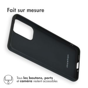 iMoshion Coque Couleur Samsung Galaxy A33 - Noir