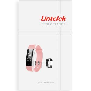 Lintelek Tracker d'activité ID115Plus HR Duo Pack - Rose & Noir