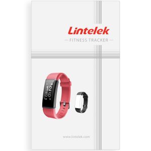 Lintelek Tracker d'activité ID130Plus HR Duo Pack - Rouge & Noir