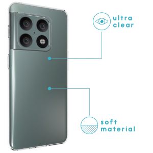 iMoshion ﻿Coque silicone OnePlus 10 Pro - Transparent