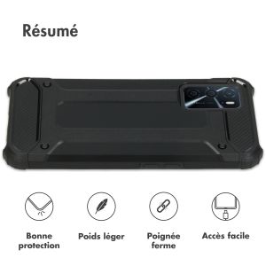 iMoshion Coque Rugged Xtreme Oppo A16(s) / A54s - Noir