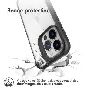iMoshion Coque Rugged Hybrid iPhone 13 Pro - Noir / Transparent