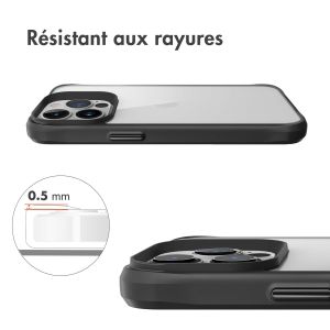 iMoshion Coque Rugged Hybrid iPhone 13 Pro Max - Noir / Transparent
