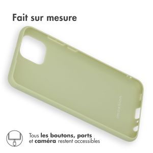 iMoshion Coque Couleur Samsung Galaxy A03 - Olive Green