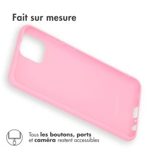 iMoshion Coque Couleur Samsung Galaxy A03 - Rose