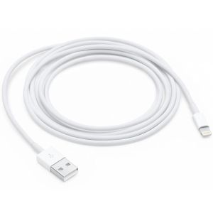 Apple 3 x Câble Lightning Original vers câble USB - 2 mètres - Blanc