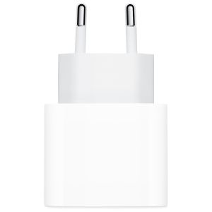 Apple Adaptateur USB original avec câble Lightning vers USB-C - Chargeur - 20 Watt - 1 mètre - Blanc