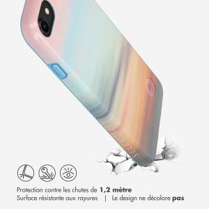 Selencia Aurora Coque Fashion iPhone SE (2022 / 2020) / 8 / 7 - ﻿Coque durable - 100 % recyclée - Sky Sunset Multicolor