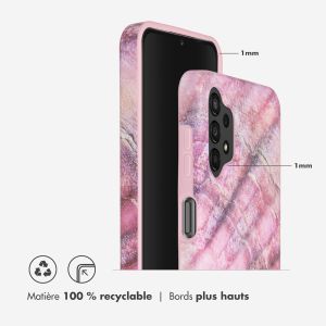 Selencia Aurora Coque Fashion Samsung Galaxy A13 (4G) - ﻿Coque durable - 100 % recyclée - Ocean Shell Purple