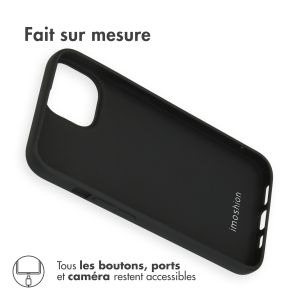 iMoshion Coque Couleur iPhone 14 - Noir