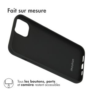 iMoshion Coque Couleur iPhone 14 Plus - Noir