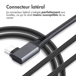 iMoshion Câble Oculus Quest 2 - 5 mètres - Noir