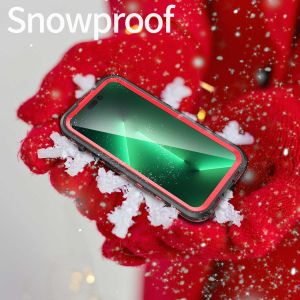 Redpepper Coque imperméable Dot Plus iPhone 14 Pro - Noir