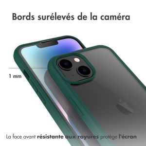 Accezz Coque de protection intégrale à 360° iPhone 14 - Vert