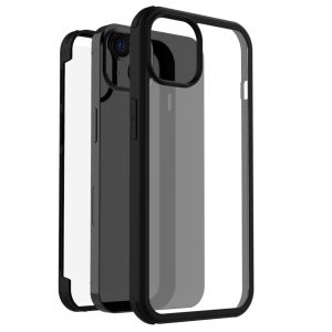Accezz Coque de protection intégrale à 360° iPhone 14 Plus - Noir