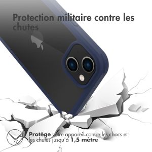 Accezz Coque de protection intégrale à 360° iPhone 14 Plus - Bleu